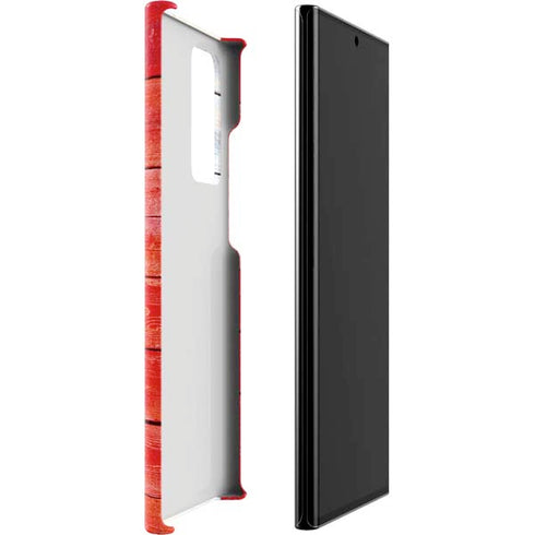 Canada Flag Light Wood Galaxy Note20 Ultra 5G Lite Case